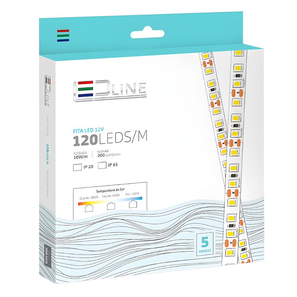 Cinta LED 120 C/Fuente IP 65